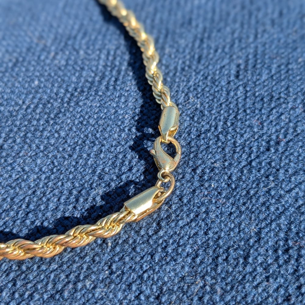 Estate Vintage Berebi Gold Tone Pearl and Pave Locket Necklace - Picture 7 of 7